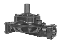 Pulsation damper 2 Aluminium-Buna-N ATEX