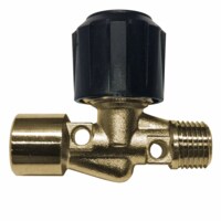 Needle valve 1/4 (F)-(M) BSP Compressed air Brass