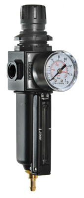 Filter-Regulator incl. gauge 1/4 (F) BSP